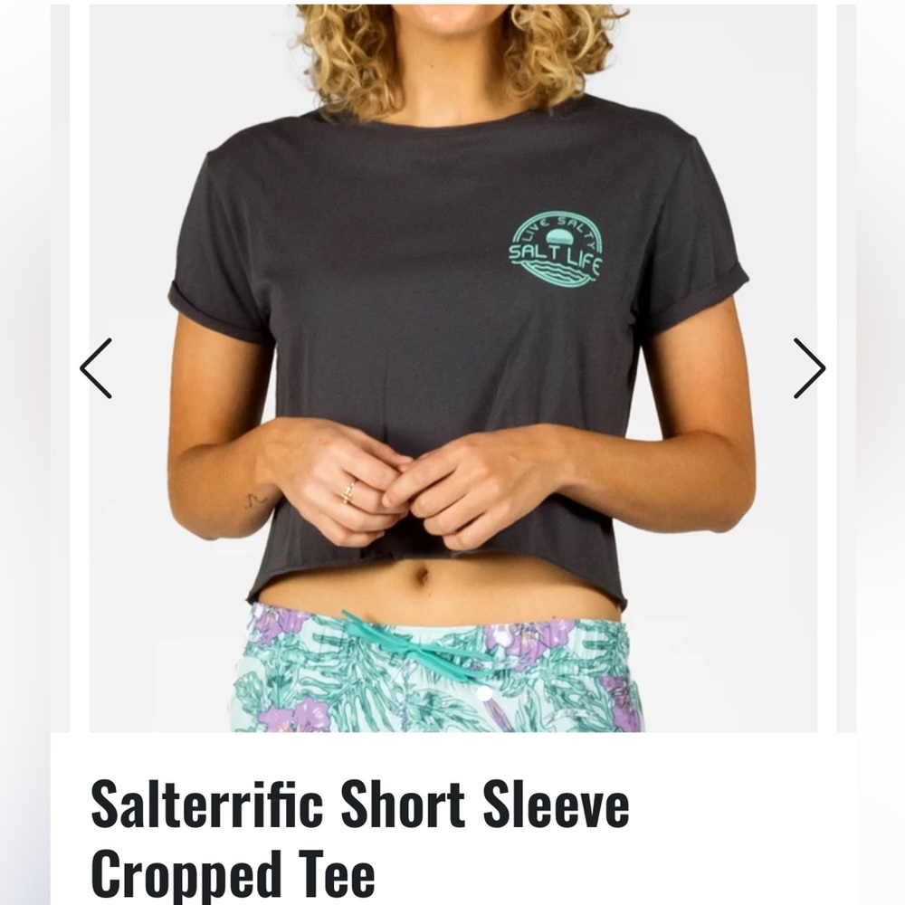 Salt life crop top